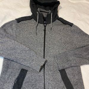 Men’s Buffalo David Bitton Full Zip Hooded Sweater Size XL